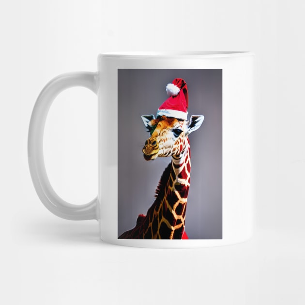 Christmas Giraffe (Christmas Animals) by robsteadman